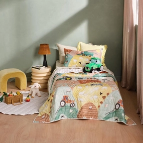 Sunset Harvest Coverlet Set by Linen House Kids