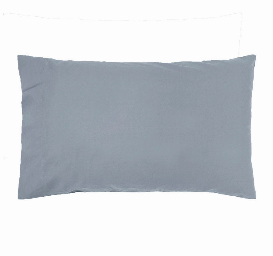 Temple Organic Cotton Mega Sheet Set Range Steel Blue