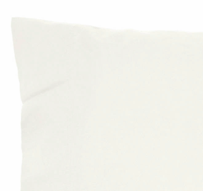 Temple Organic Cotton Standard Pillowcase Pair Snow