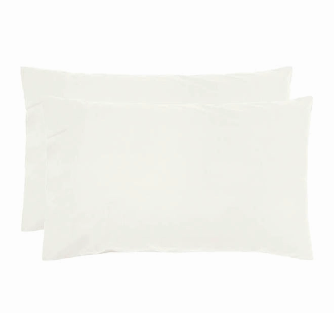 Temple Organic Cotton Standard Pillowcase Pair Snow