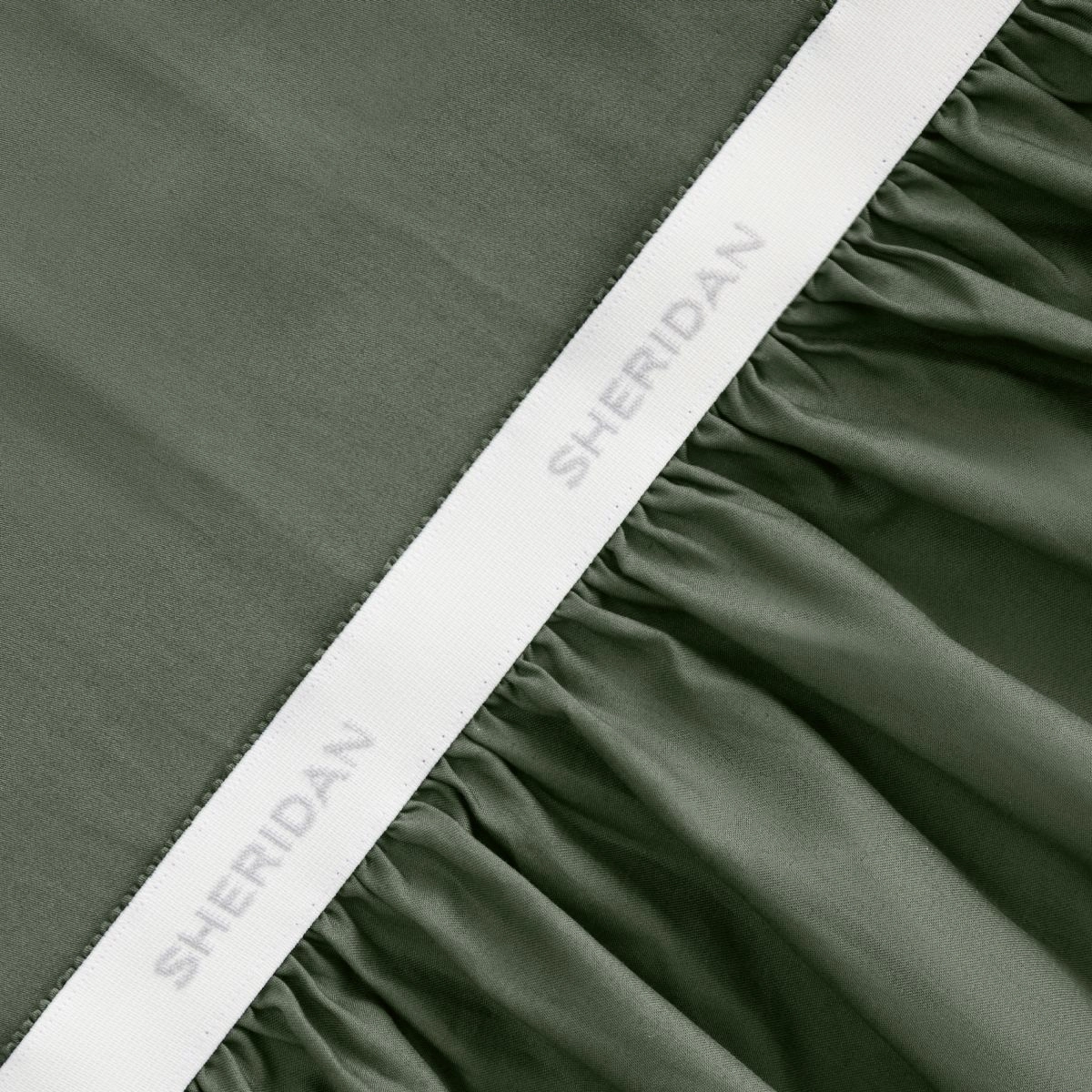 Tencel™ Lyocell Fibre & Cotton Sheet Set SLATE GREEN by Sheridan