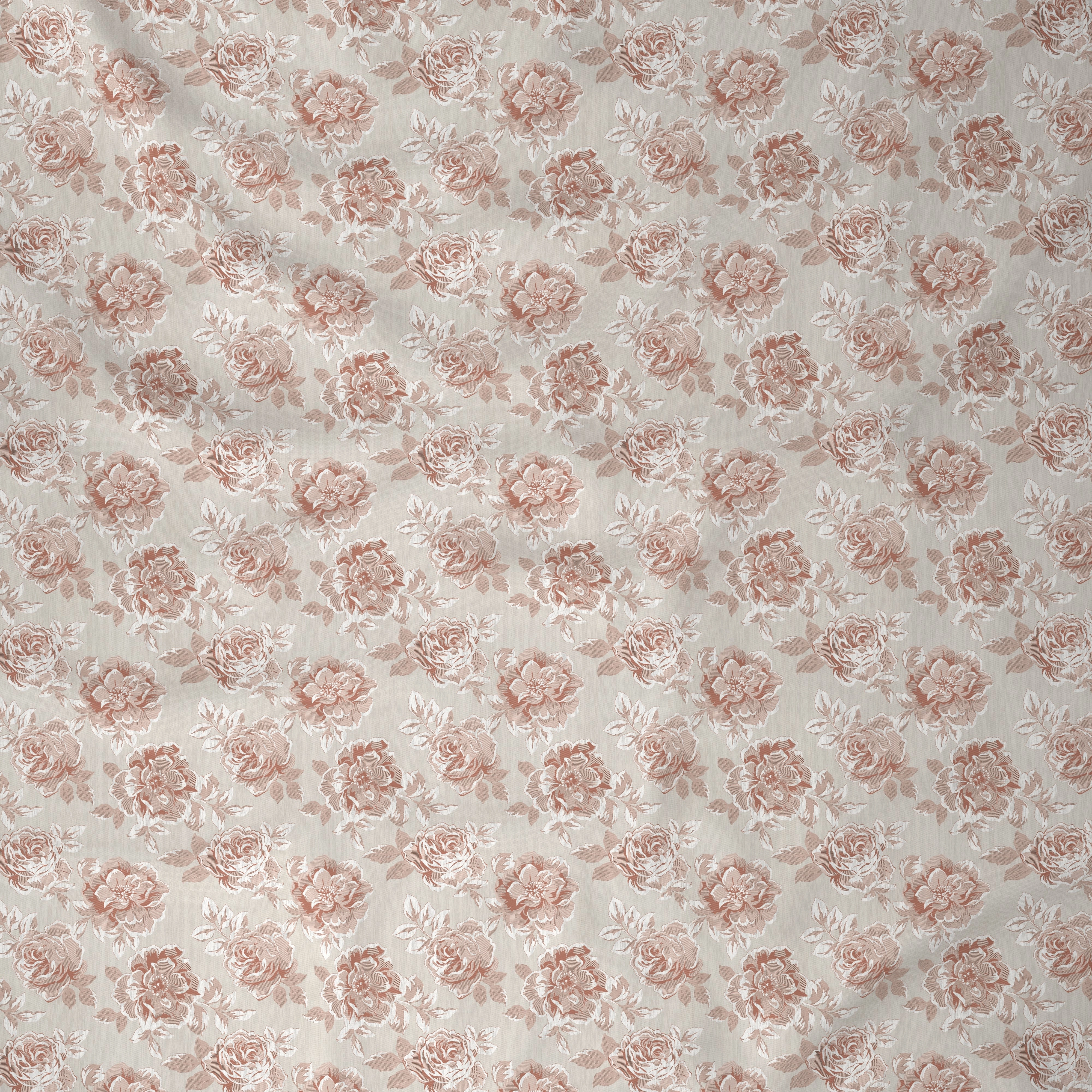 Tranquil Serenity Silvie 100%Cotton Printed Bed Sheet with Pillow Case Red