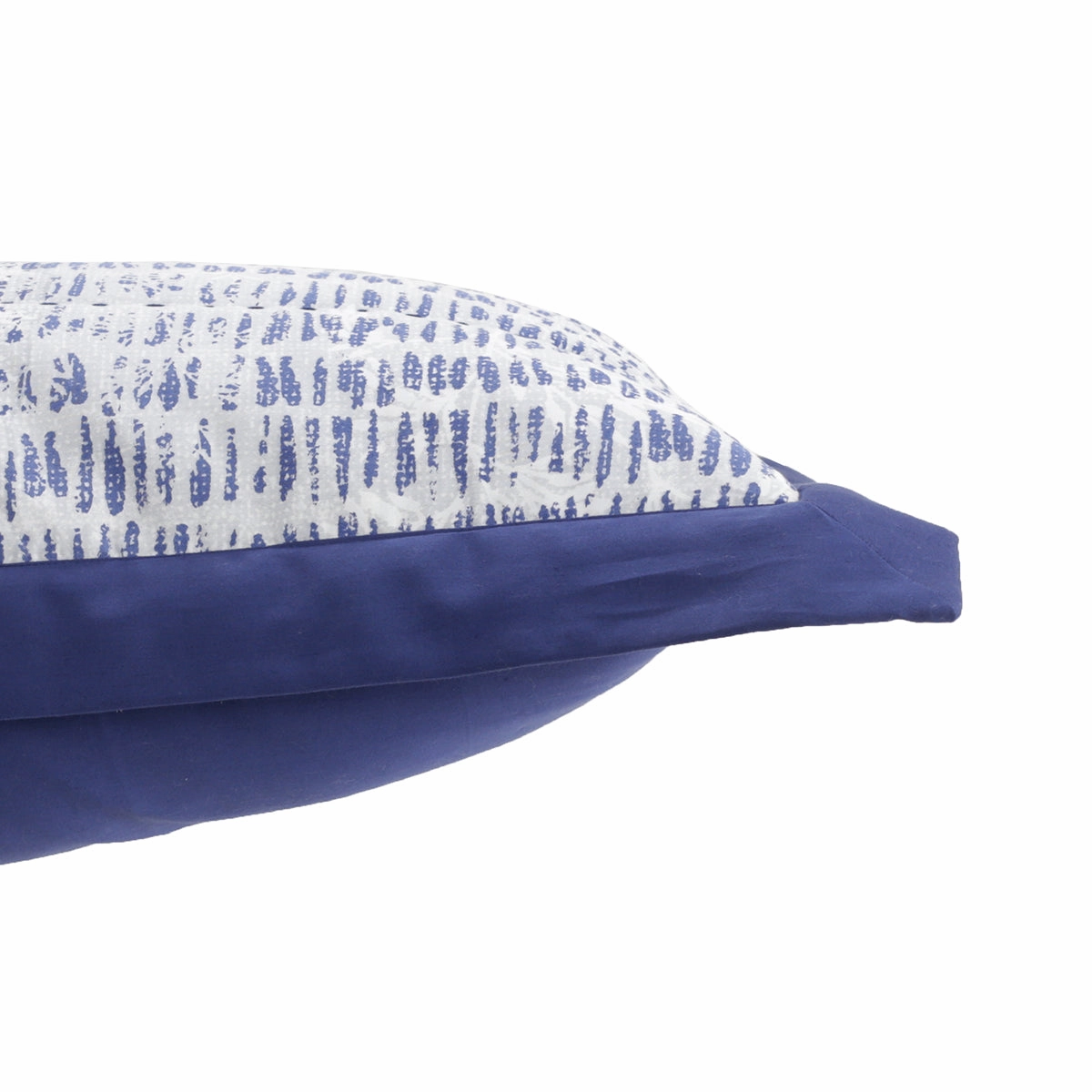 Traversed Line Hand Quilted 2PC Pillow Sham Set