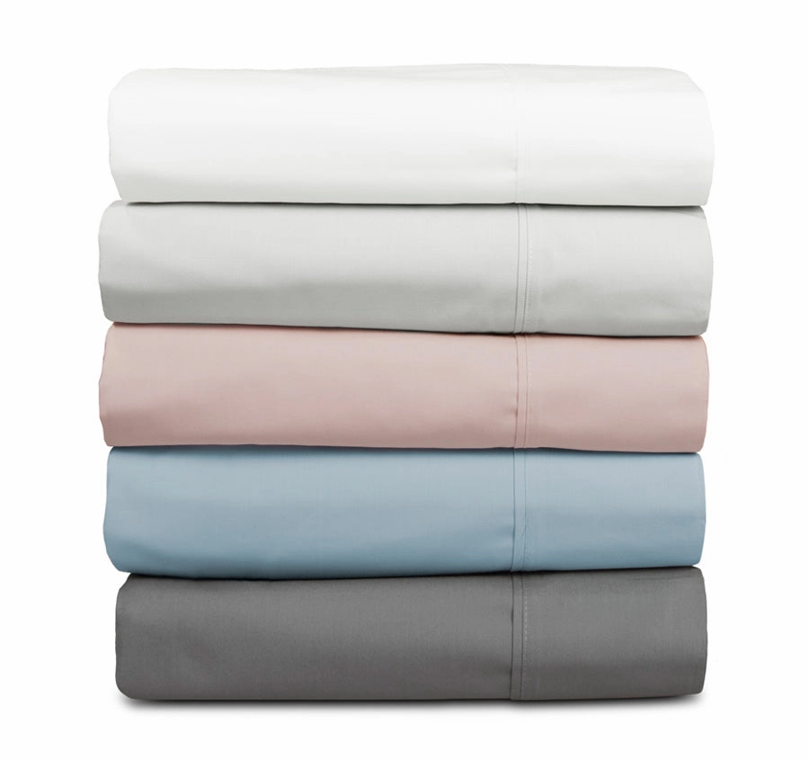 Tuscan Collection Cotton Percale Fitted Sheet Combo Set Range White