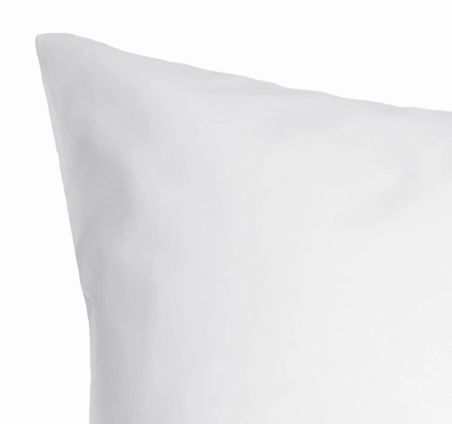 Tuscan Collection Cotton Percale Standard Pillowcase Pair White