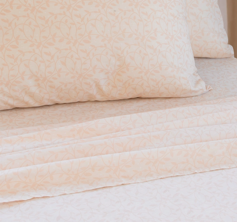 Vine Sheet Set Range Soft Rose