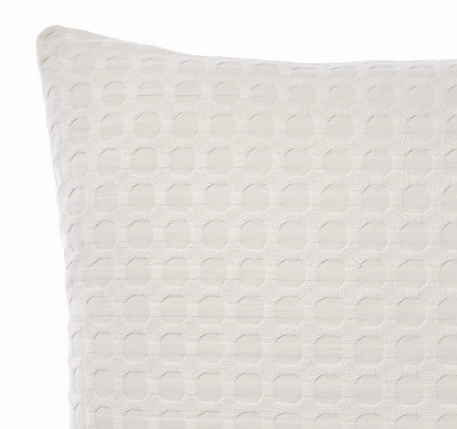 Vista European Pillowcase White