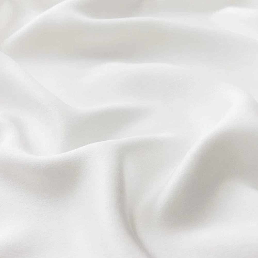 White Silk Pillowcase