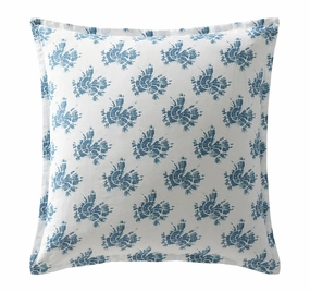 Woolamai European Pillowcase Blue