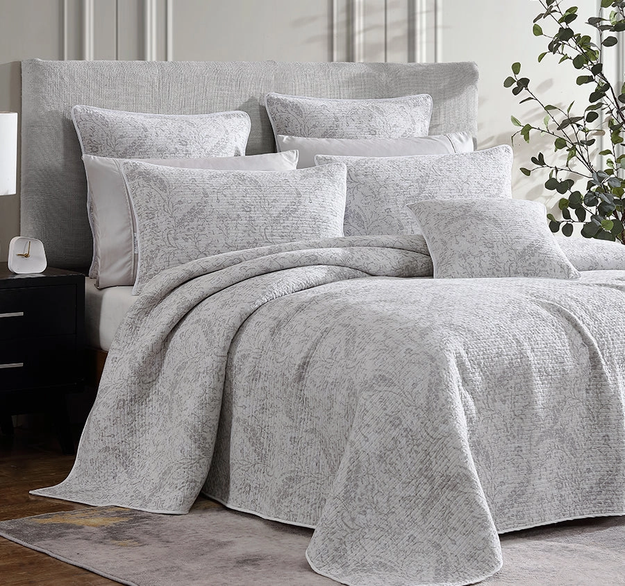 Wren Coverlet Set Ash